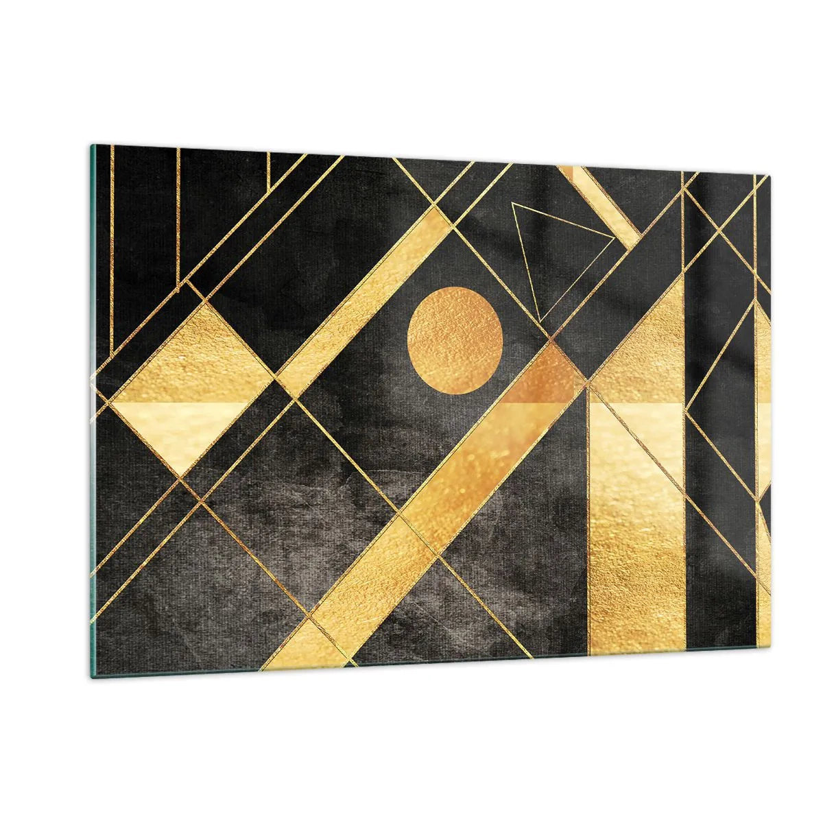 Tablou pe sticlă - Soarele deșertului - 120x80 cm