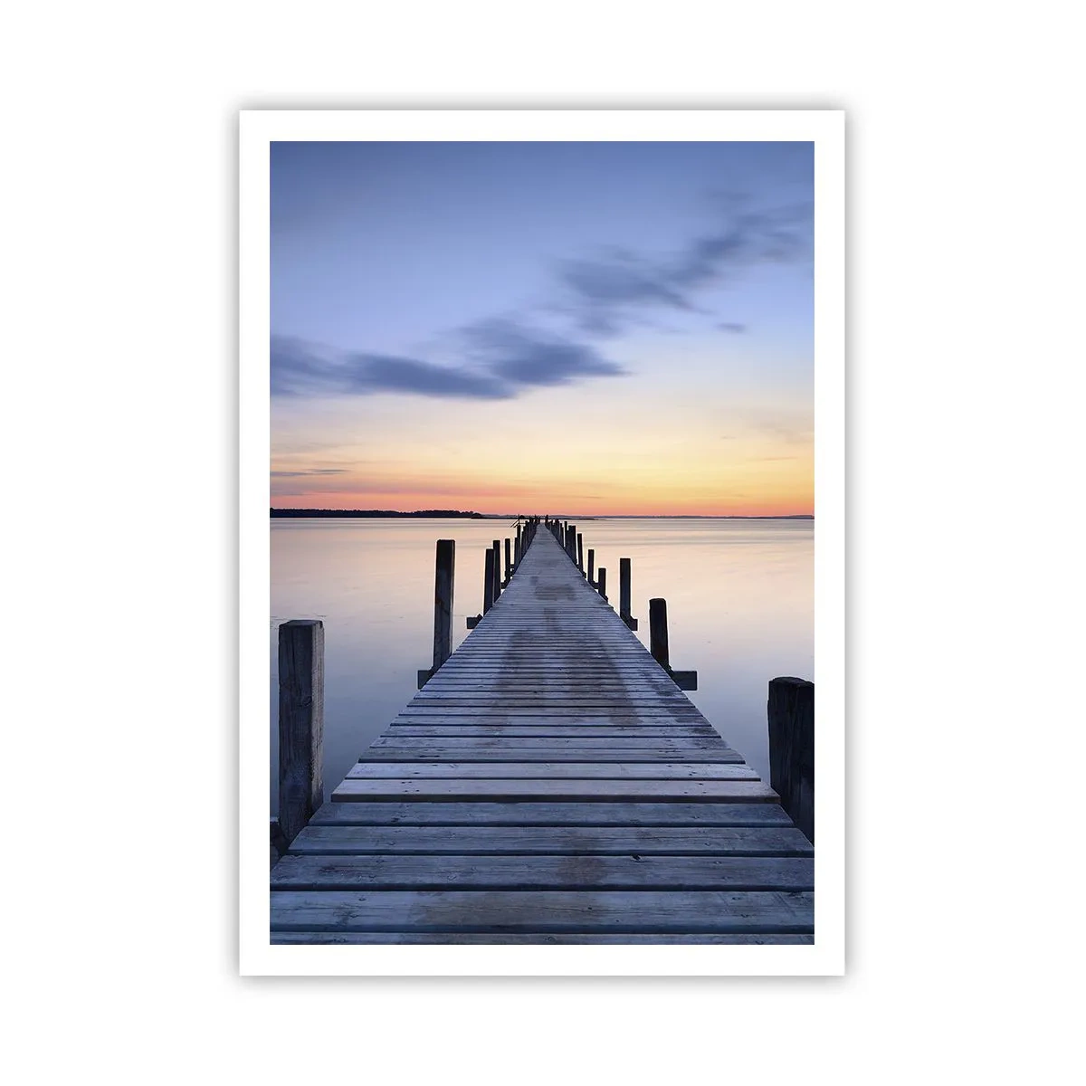 Poster - Calmul unui amurg senin - 70x100 cm