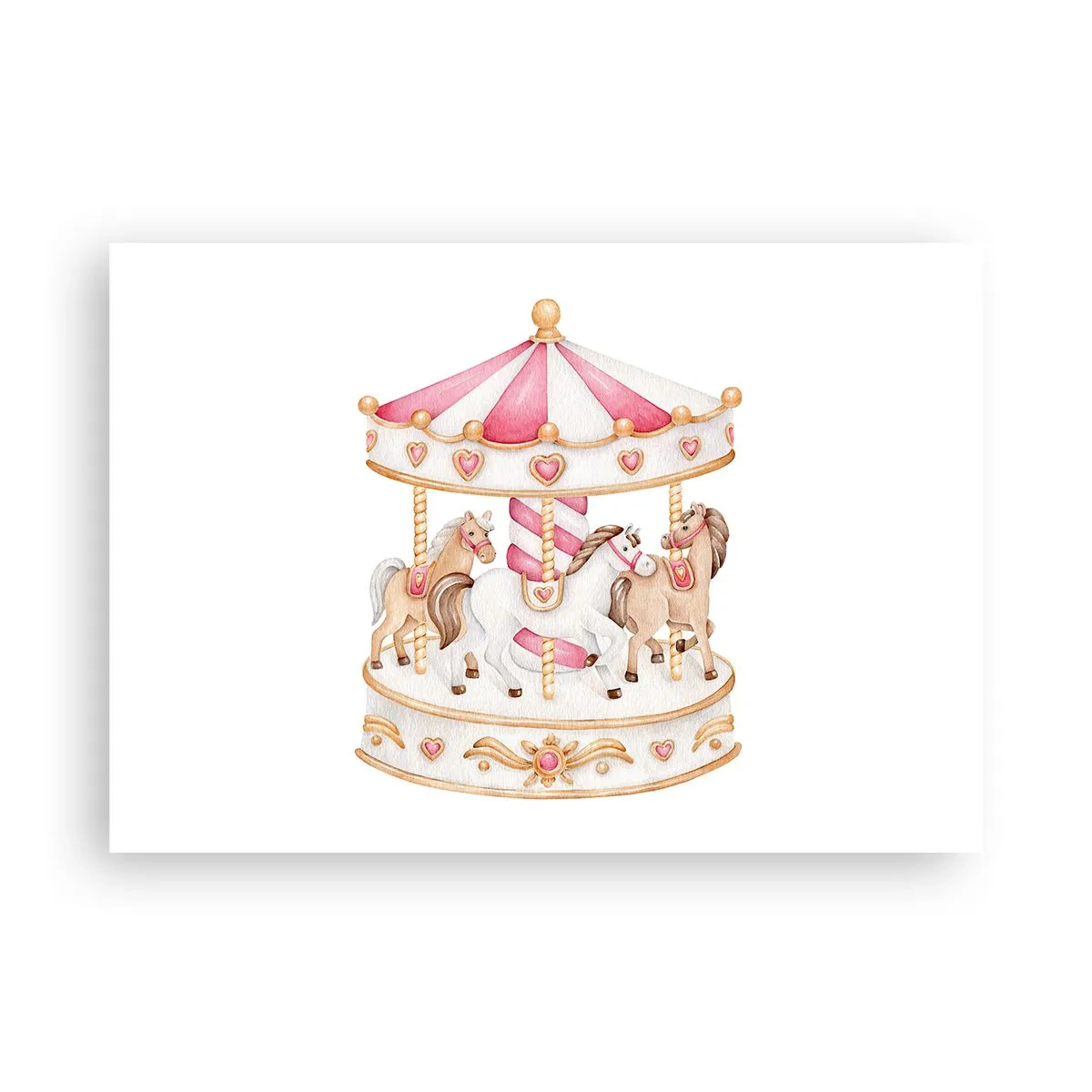 Poster - Lumea dulce a copilăriei - 100x70 cm