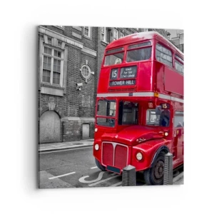 Tablou pe pânză - Întotdeauna la fel - 70x70 cm