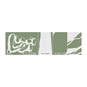 Mostră de Tapet Standard Eco - Chemarea spațiului - Minimalism, Boho, Bucată - 100x30 cm