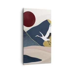 Tablou pe pânză - Și ziua a zburat din nou - 55x100 cm