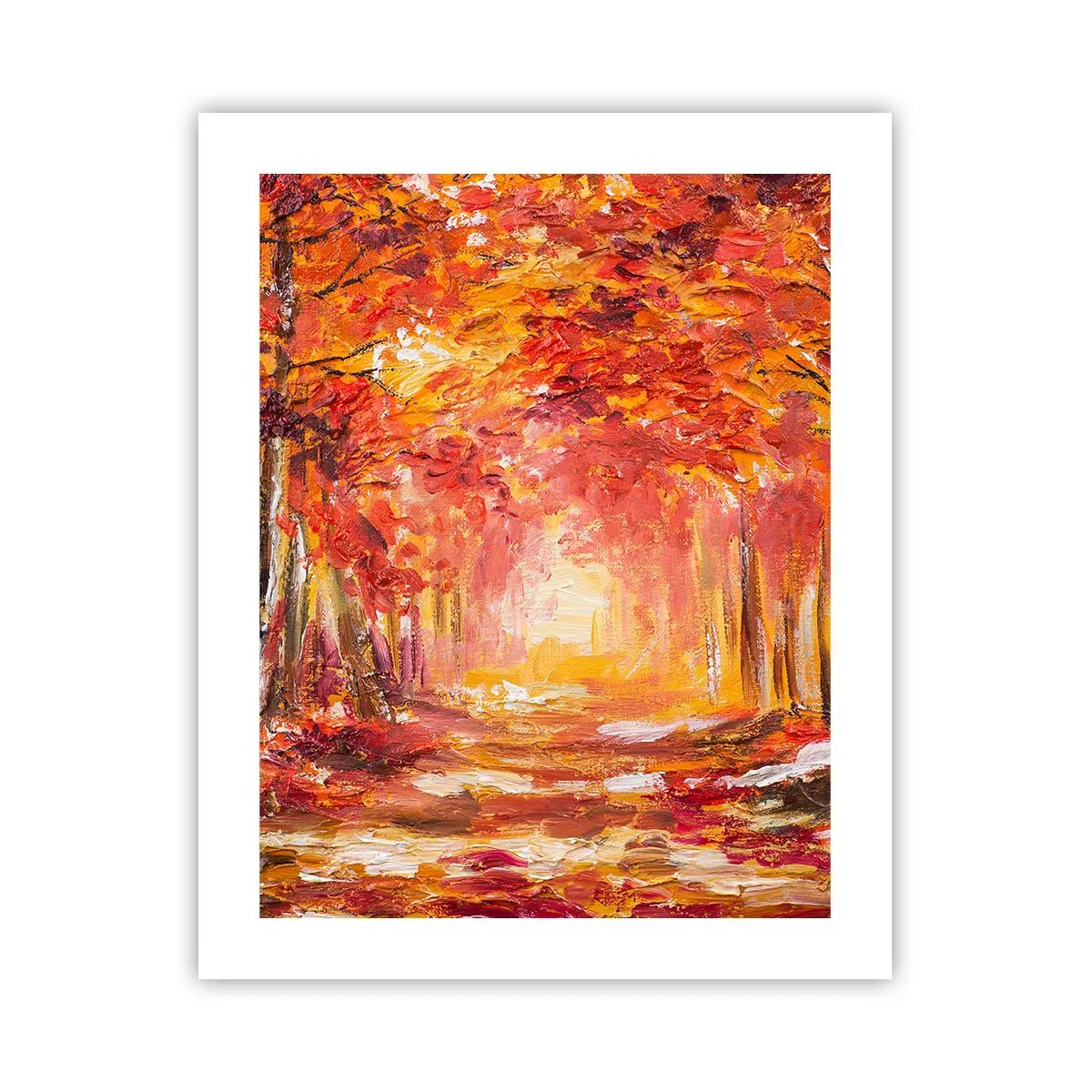 Poster - Pădurea de cupru - 40x50 cm