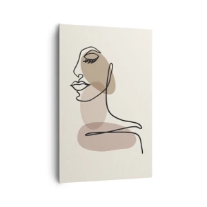 Tablou pe pânză - Ascultându-se pe sine - 80x120 cm