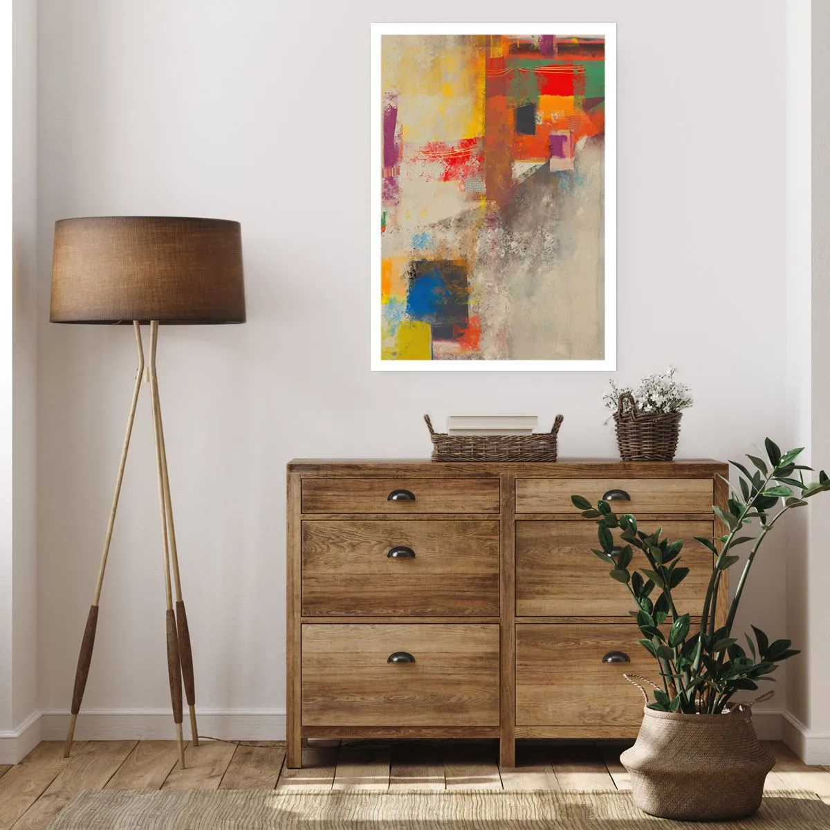 Poster - Geometria culorilor - 50x70 cm