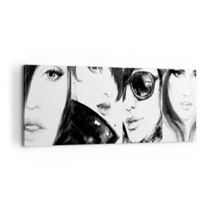 Tablou pe pânză - Frumusețe înmulțită - 100x40 cm