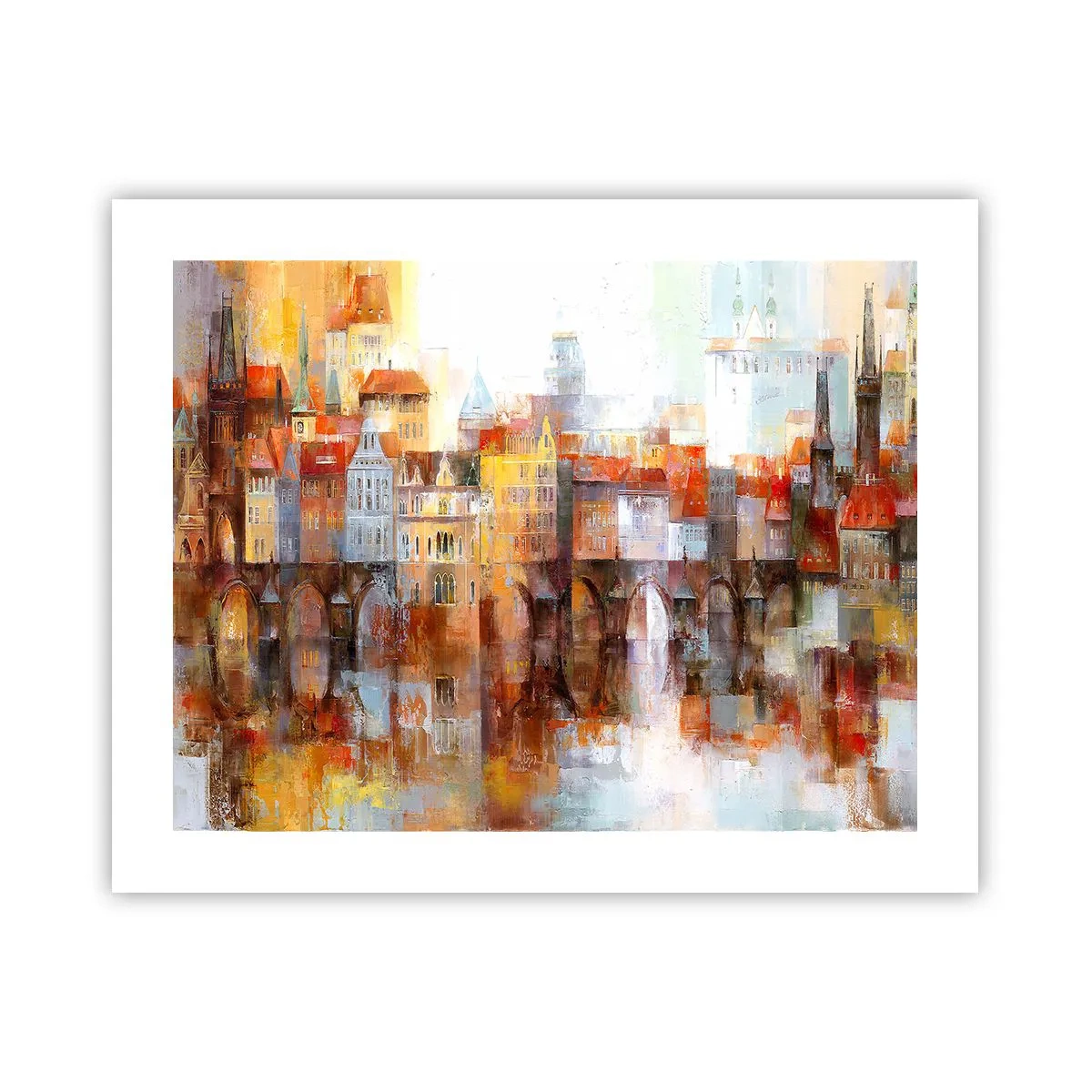 Poster - Frumos și sub pod - 50x40 cm