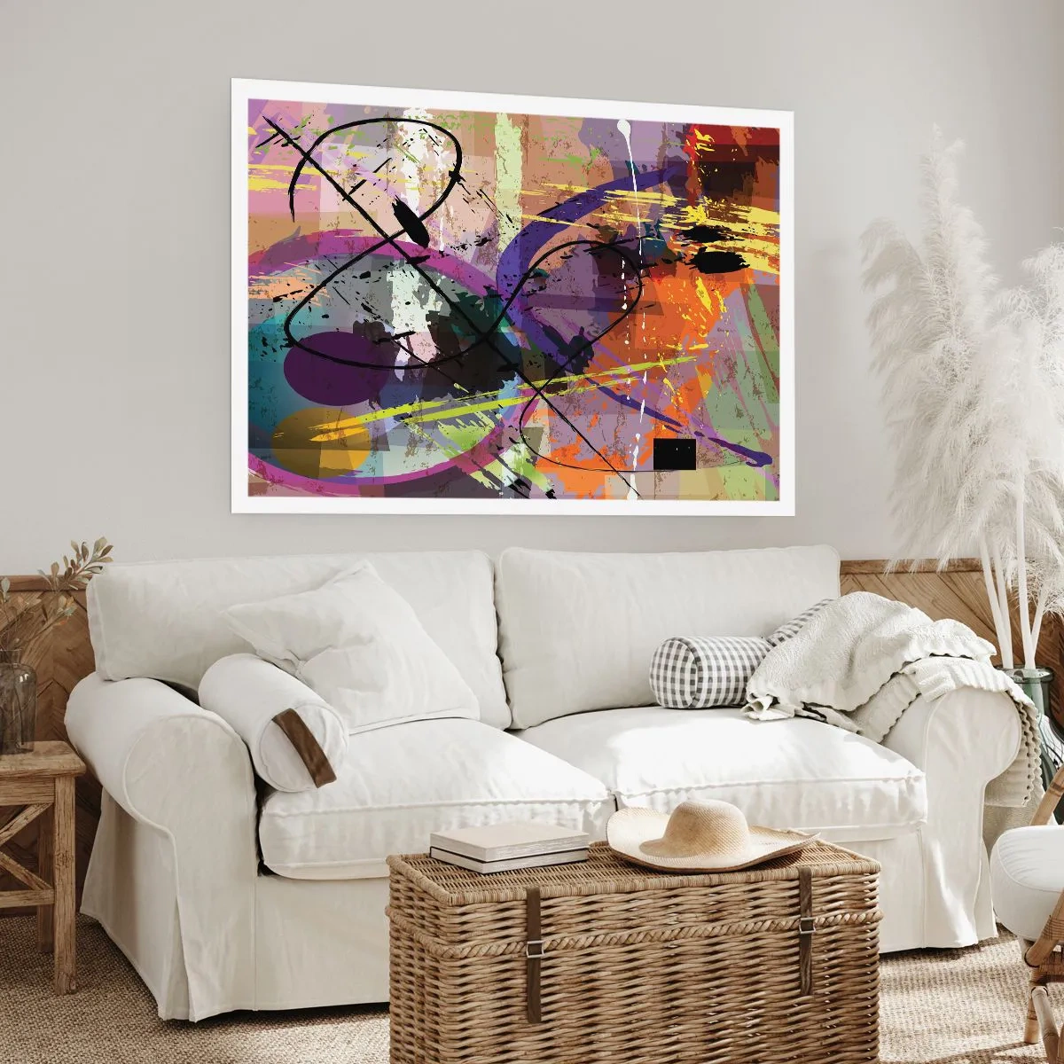 Poster - Poate fi drept sau de jur împrejur - 40x30 cm