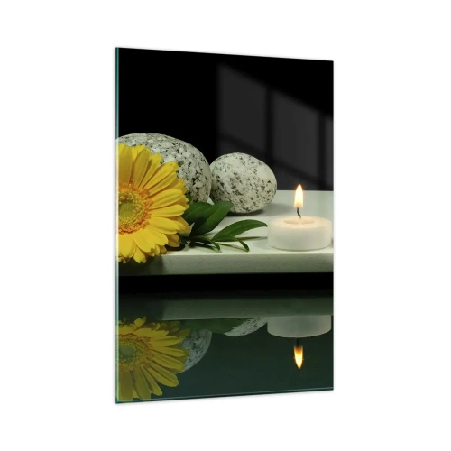 Tablou pe sticlă - Calmarea simțurilor - 80x120 cm