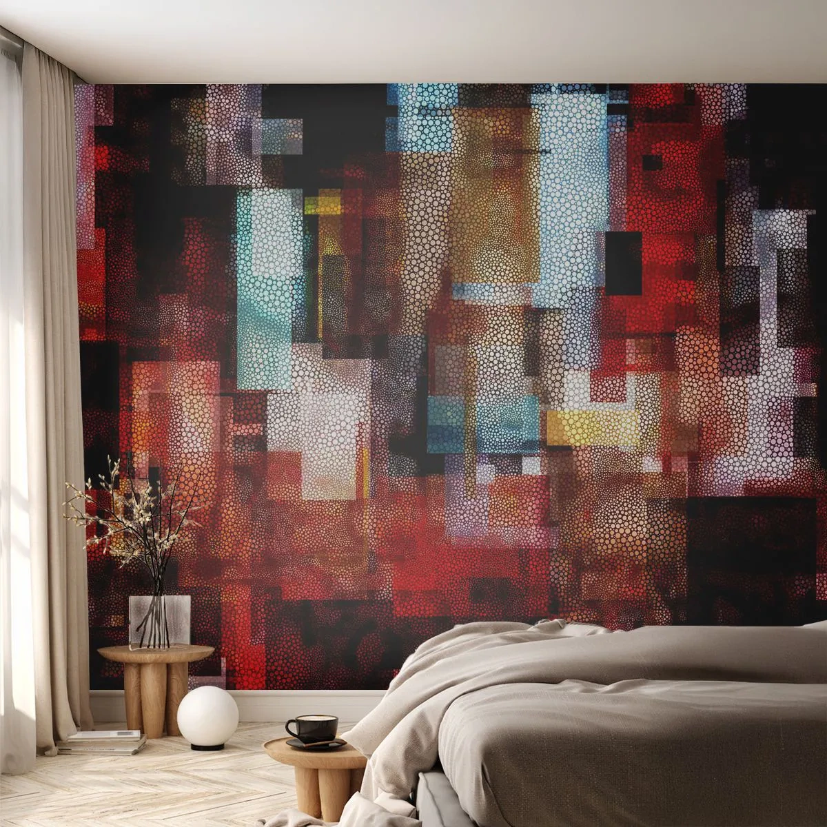Tapet Premium Sand - Totul și nimic - Abstracția, Bucată, Pictura - 100x70 cm