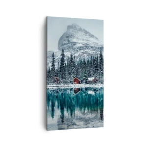 Tablou pe pânză - Refugiu canadian - 45x80 cm