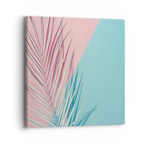 Tablou pe pânză - Impresie tropicală - 30x30 cm