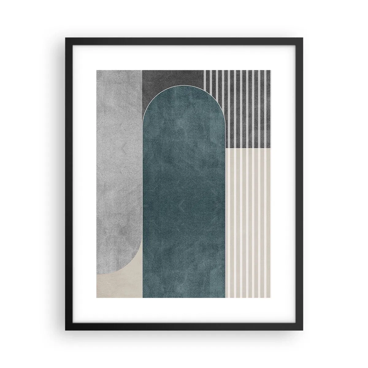 Poster în ramă neagră - Compoziție de nivel - 40x50 cm