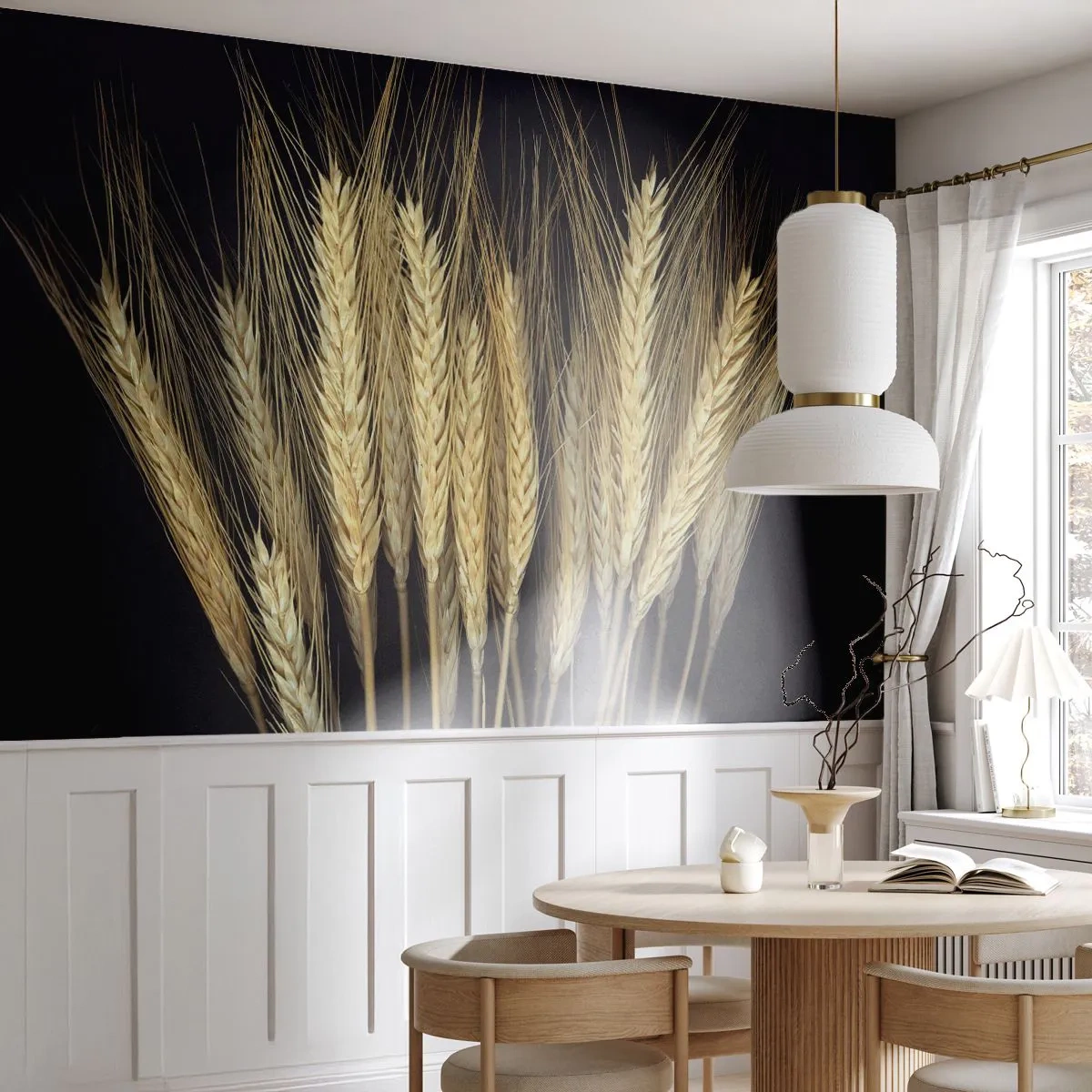Tapet Premium Sand - Magie rustică - Cereale, Plante, Natură - 100x70 cm