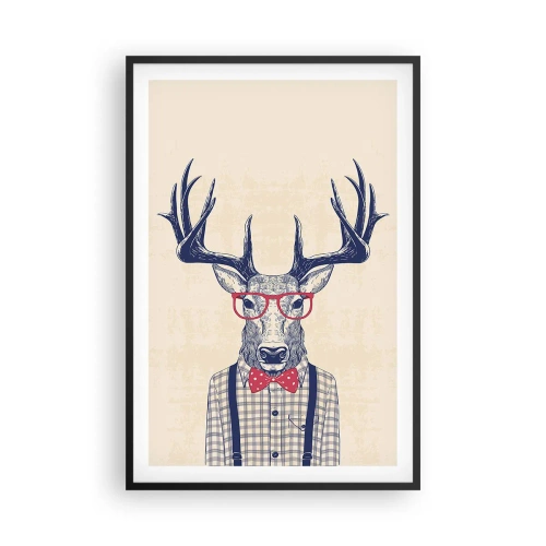 Poster în ramă neagră - O extravaganță jucăușă - 61x91 cm