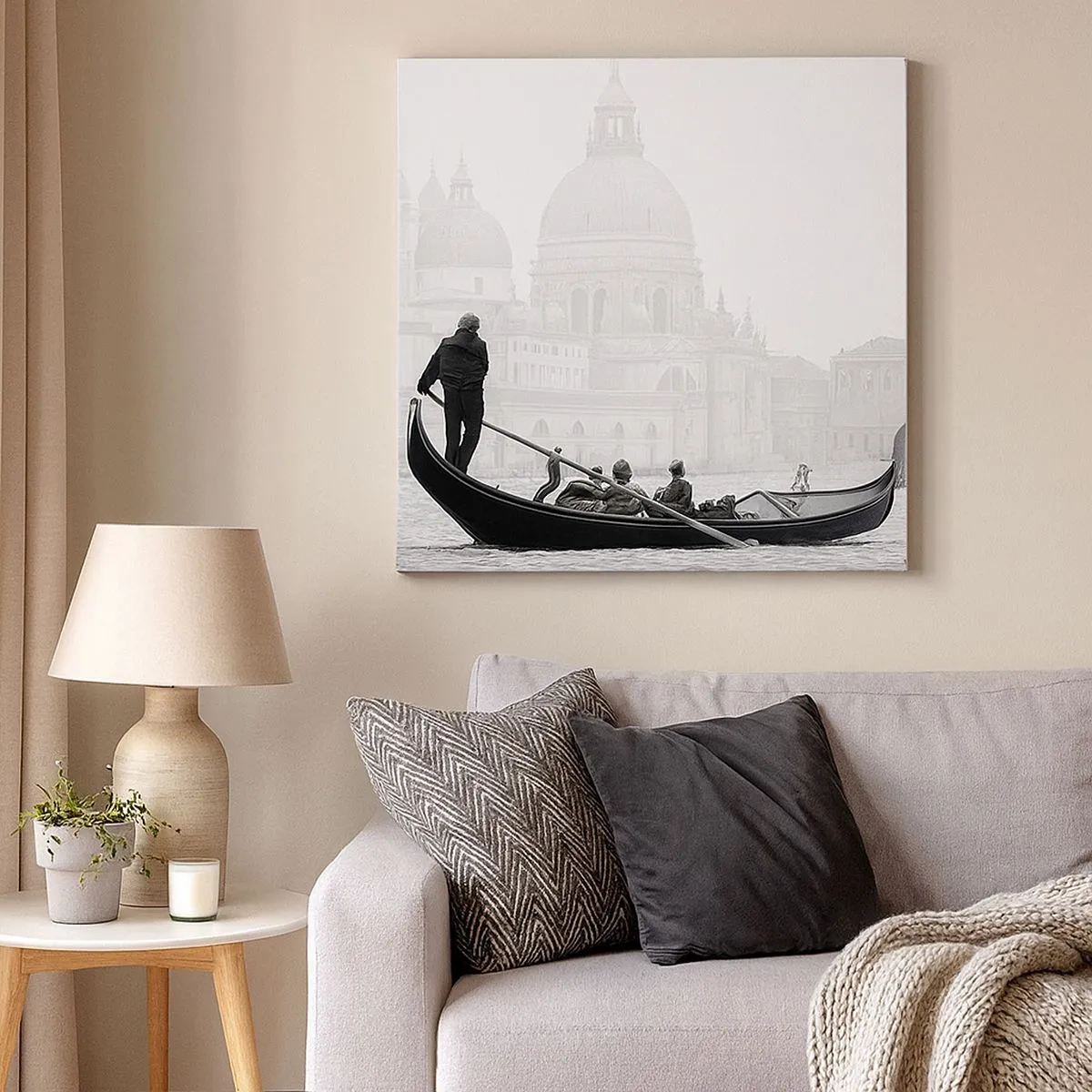 Tablou pe pânză - O călătorie la sursa frumuseții - 30x30 cm