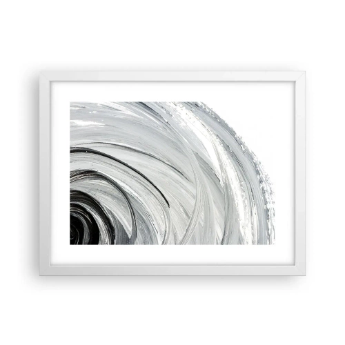 Poster în ramă albă - Compoziție orbitală - 40x30 cm