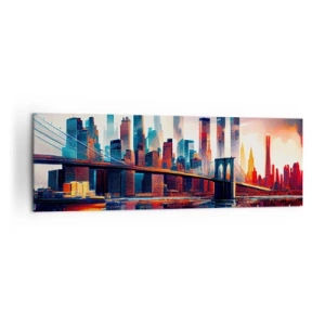 Tablou pe pânză - New York fenomenal - 160x50 cm