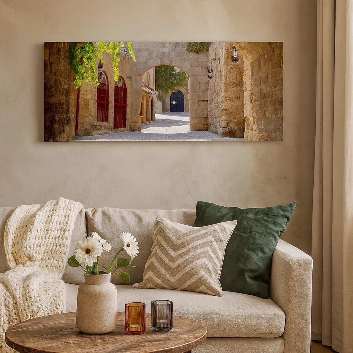 Tablou pe pânză - Procesiunea e pe cale să apară - 30x30 cm