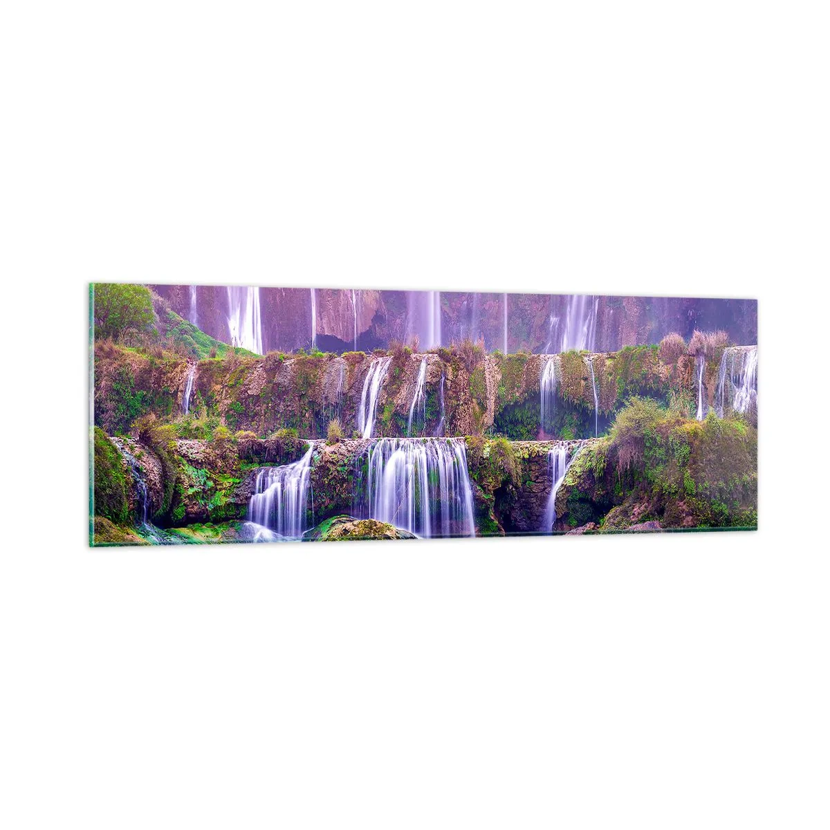 Tablou pe sticlă - Scara către cer - 90x30 cm