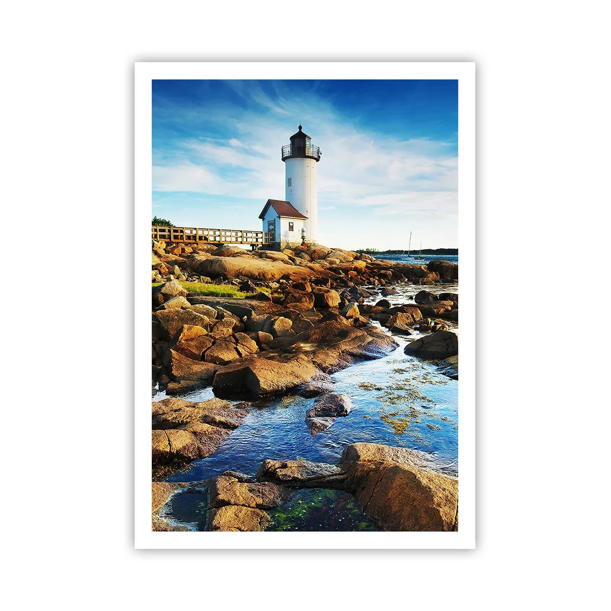 Poster - Întoarce-te acasă fericit, te aștept cu nerăbdare - 70x100 cm