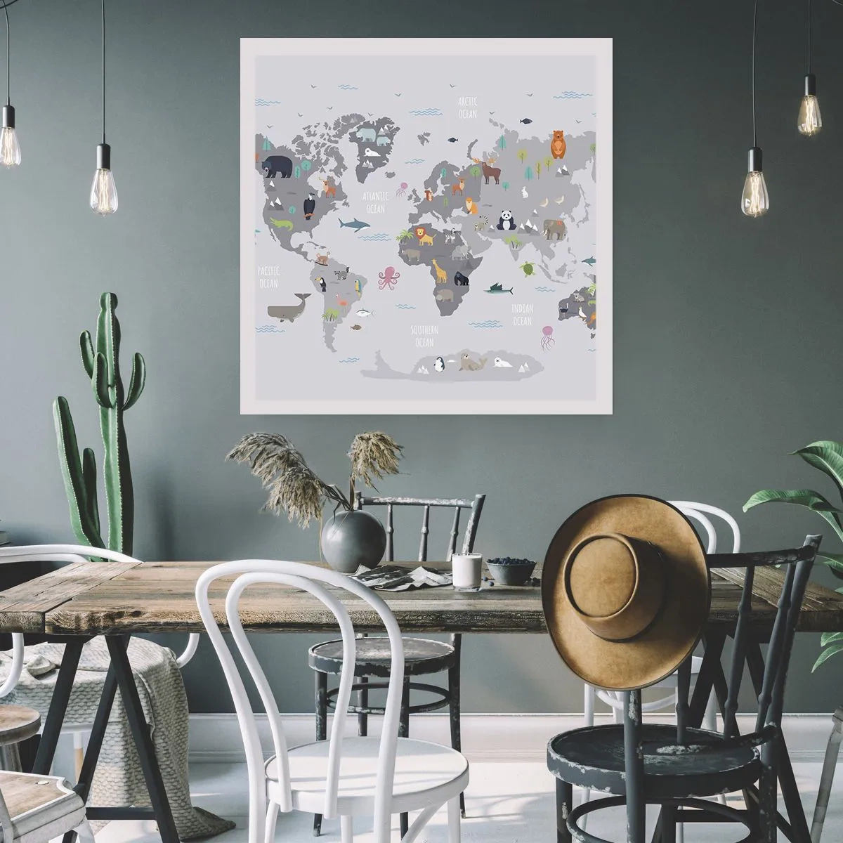 Poster - Spune-mi de unde ești... - 30x30 cm