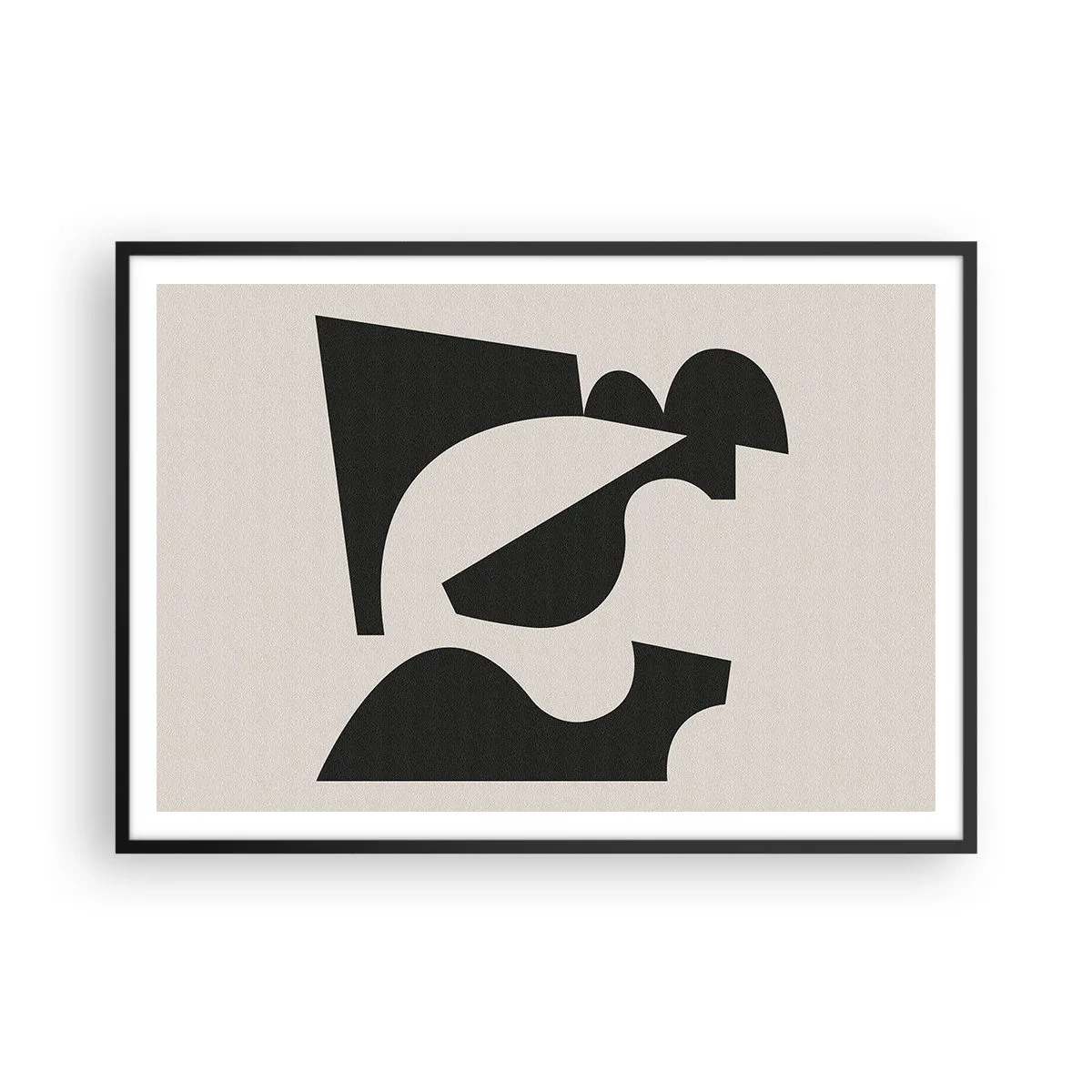 Poster în ramă neagră - Pentru autoasamblare - 100x70 cm