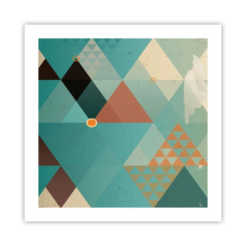 Poster - Unitatea multiplicității, multiplicitatea unității - 50x50 cm