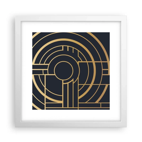 Poster în ramă albă - Întoarcerea lucrurilor - 30x30 cm