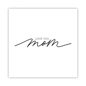 Poster - Mare emoție - 40x40 cm