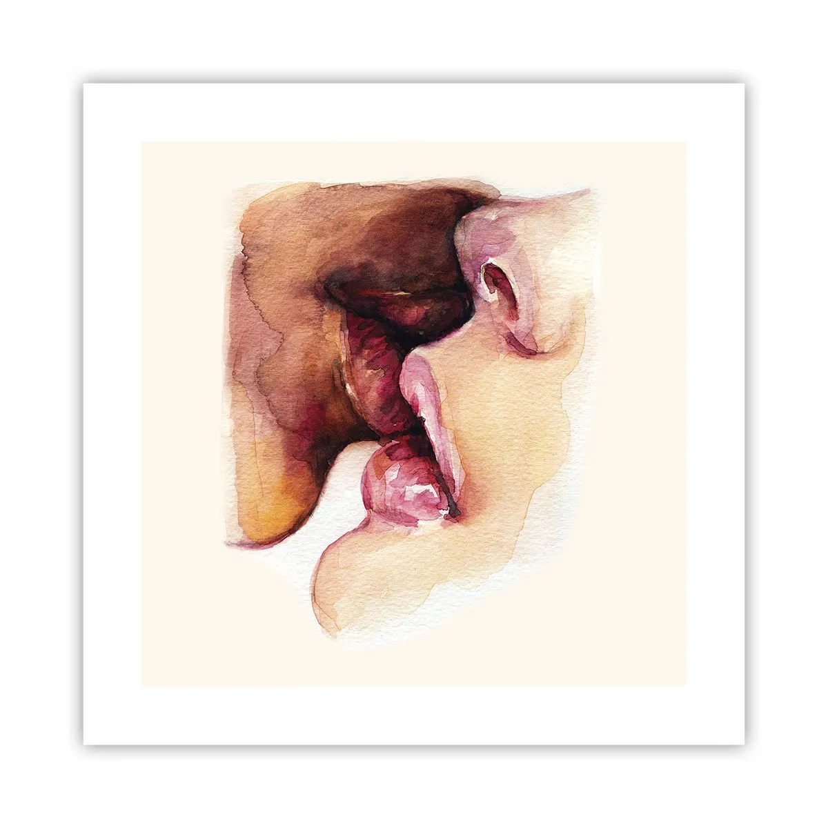 Poster - Ca ziua și noaptea, ca cerul și pământul - 40x40 cm