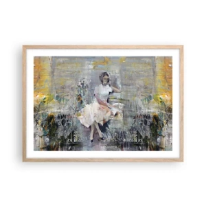 Poster în ramă de stejar deschis - Clasică și modernă - 70x50 cm