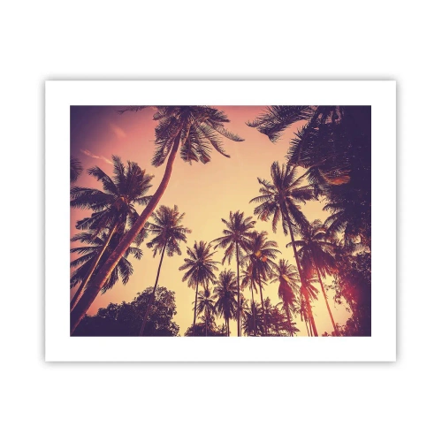 Poster - Variație tropicală - 50x40 cm