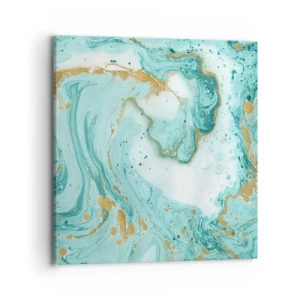 Tablou pe pânză - Sub marele val al perioadei Edo - 70x70 cm