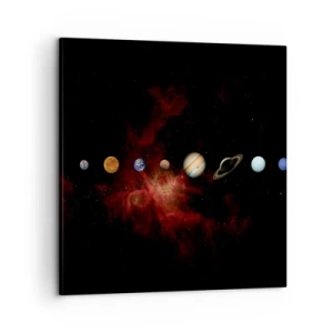 Tablou pe pânză - Cartierul nostru - 60x60 cm