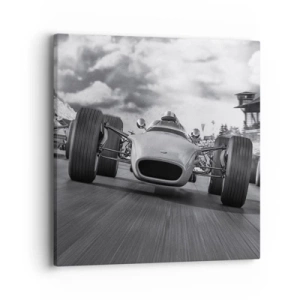 Tablou pe pânză - Cai putere! - 40x40 cm