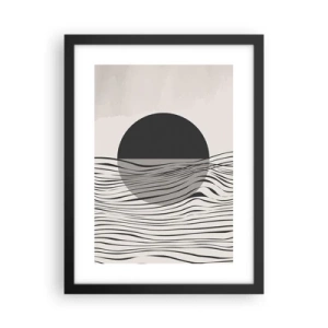 Poster în ramă neagră - Semicompunere - 30x40 cm