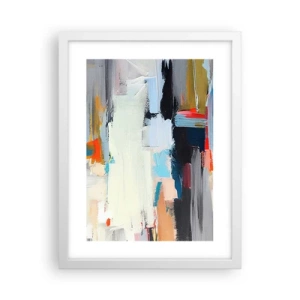 Poster în ramă albă - Există o metodă? - 30x40 cm