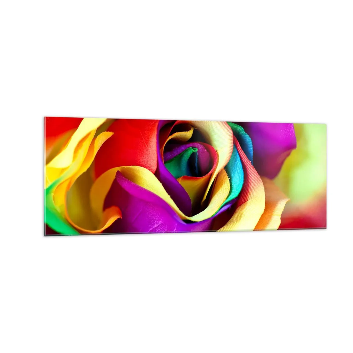 Tablou pe sticlă - Acest lucru este imposibil - 140x50 cm