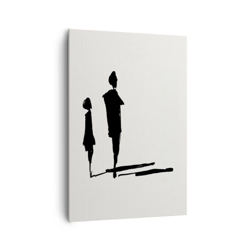 Tablou pe pânză - Cu siguranță împreună? - 70x100 cm
