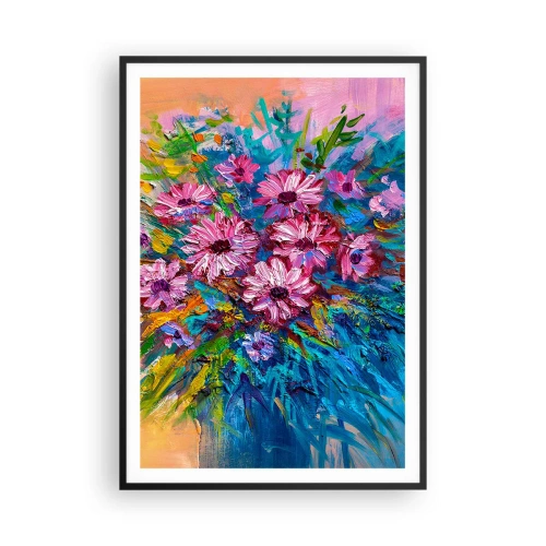 Poster în ramă neagră - Energia vieții - 70x100 cm