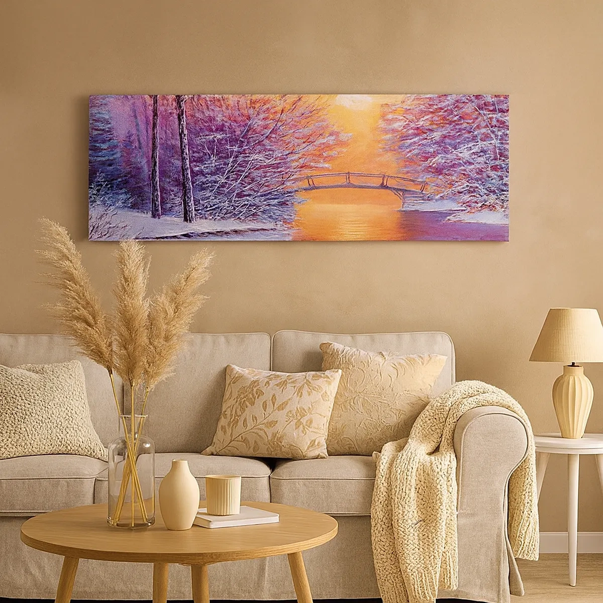 Tablou pe pânză - Hai să ne întâlnim aici - 30x30 cm