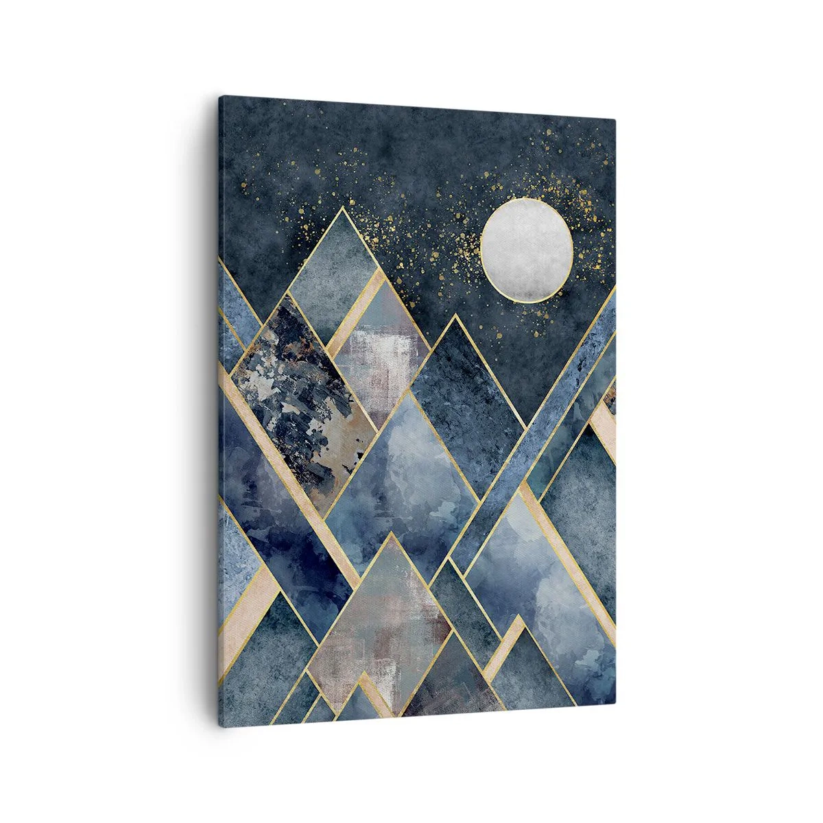 Tablou pe pânză Canvas - Peisaj geometric - 50x70 cm