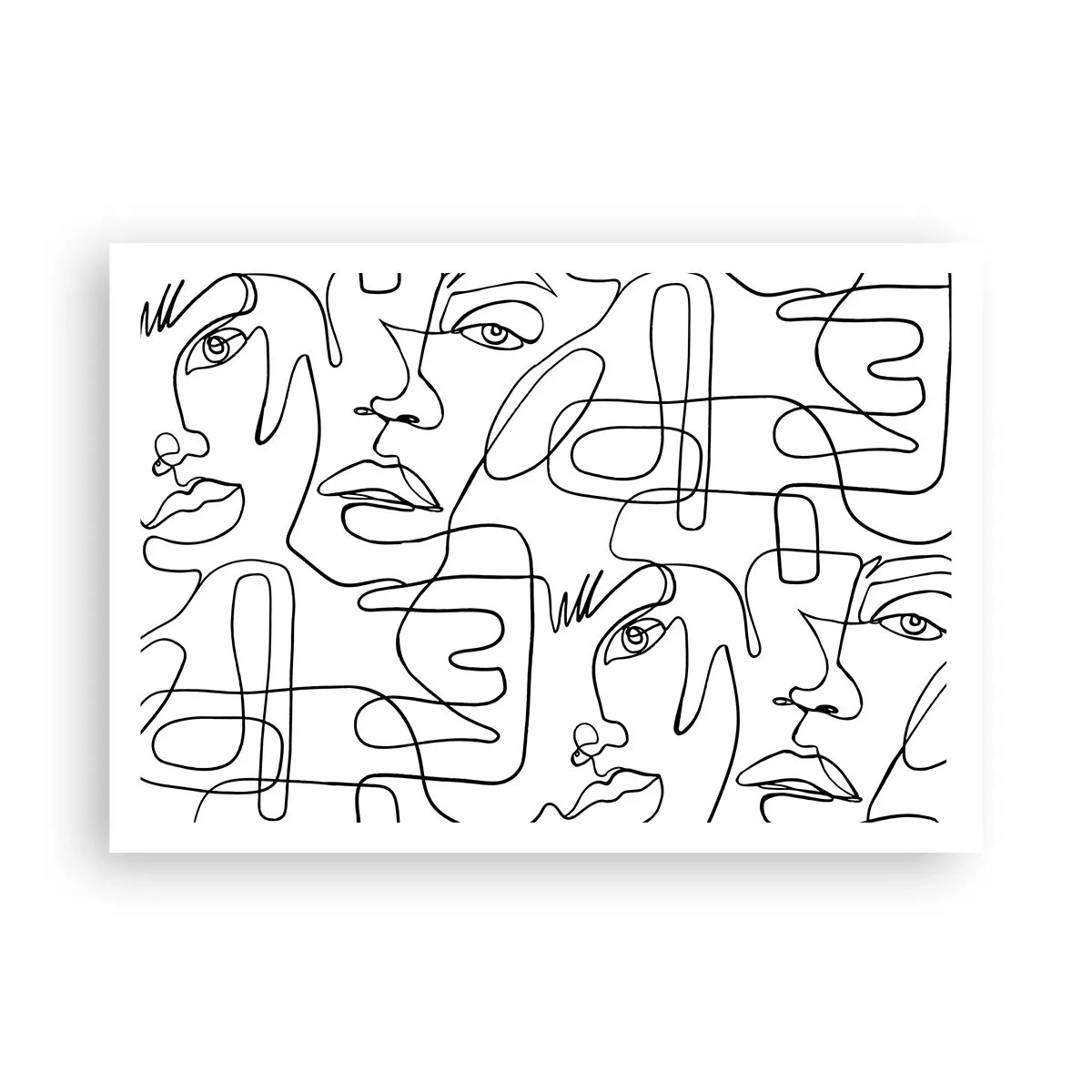Poster - Într-o încurcătură de emoții - 100x70 cm