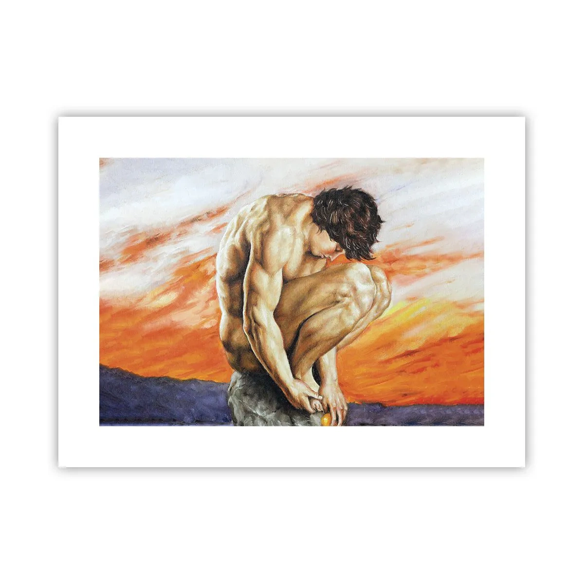 Poster - Ascultându-se pe sine - 40x30 cm