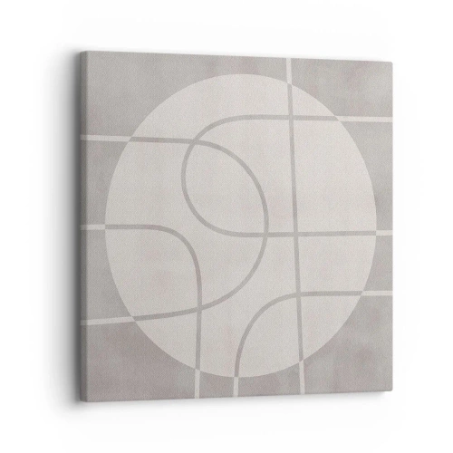 Tablou pe pânză - Circular și drept înainte - 30x30 cm