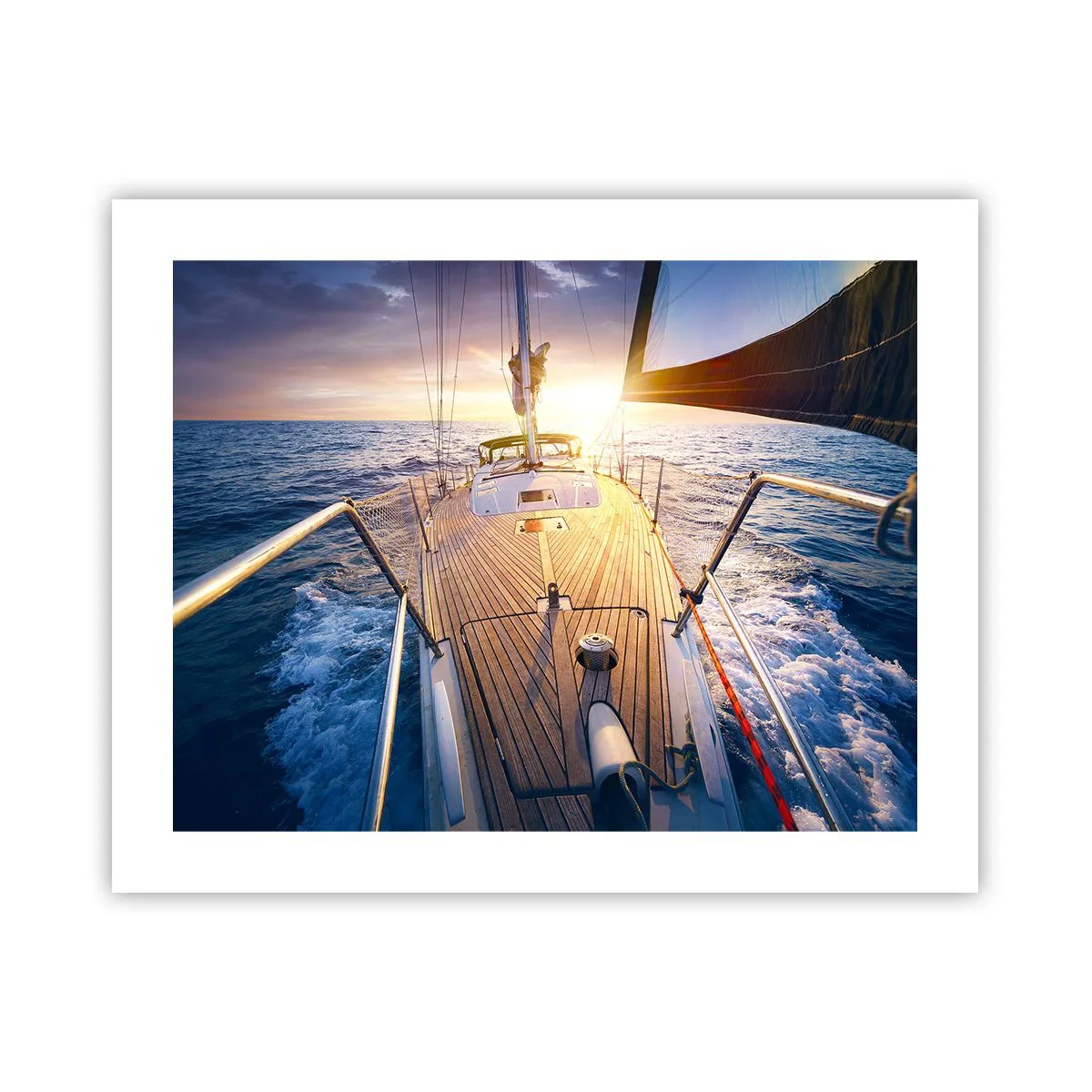 Poster - Alergând pe valuri - 50x40 cm