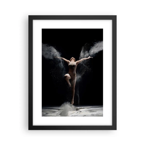 Poster în ramă neagră - Elfii există - 30x40 cm