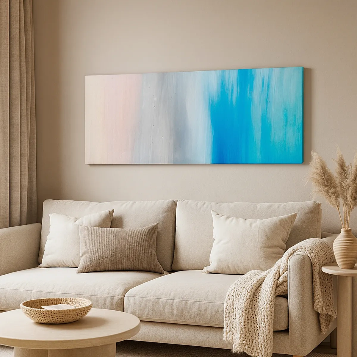 Tablou pe pânză - Elemente: aer - 30x30 cm