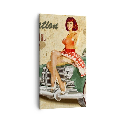 Tablou pe pânză - Extraordinari ani '40. - 55x100 cm